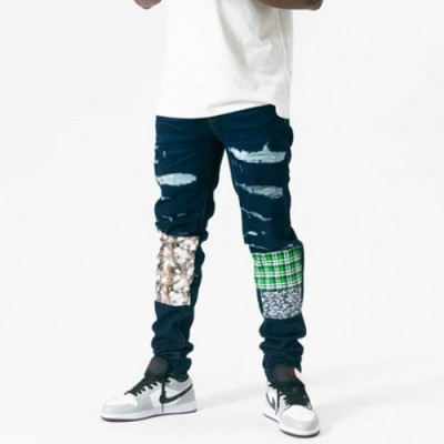 [매장판]Amiri 2021 Mens Trendy Denim Pants - 아미리 2021 남성 트렌디 데님 팬츠 Ami0173x.Size(29 - 40).블루