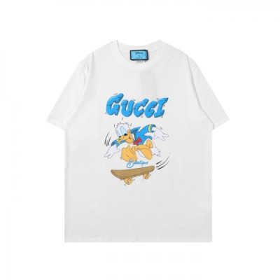 [매장판]Gucci 2021 Mm/Wm Logo Short Sleeved Tshirts - 구찌 2021 남/녀 로고 반팔티 Guc03573x.Size(xs - l).아이보리