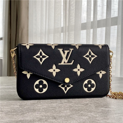 [루이비통]Louis Vuitton 2021 Pochette Felicie Shoulder bag,21cm - 루이비통 2021 포쉐테 펠리시 숄더백,21cm,LOUB2304,블랙