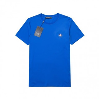 [스테파노리치]Stefano Ricci 2020 Mens Classic Silket Short Sleeved Tshirts - 스테파노리치 2020 남성 클래식 실켓 반팔티 Ste0085x.Size(xs - xl).블루