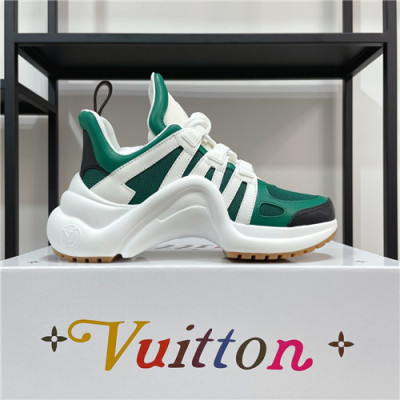 Louis Vuitton 2021 Men's Leather Sneakers - 루이비통 2021 남성용 레더 스니커즈,Size(240-270),LOUS1922,그린