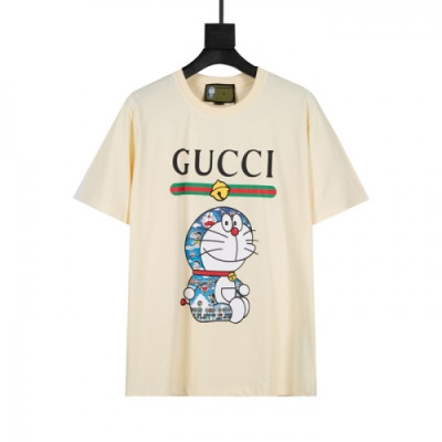 [매장판]Gucci 2021 Mm/Wm Logo Short Sleeved Tshirts - 구찌 2021 남/녀 로고 반팔티 Guc03582x.Size(xs - l).아이보리