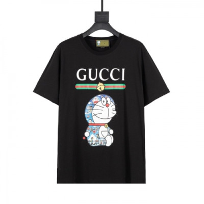 [매장판]Gucci 2021 Mm/Wm Logo Short Sleeved Tshirts - 구찌 2021 남/녀 로고 반팔티 Guc03583x.Size(xs - l).블랙