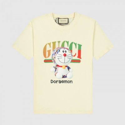 [매장판]Gucci 2021 Mm/Wm Logo Short Sleeved Tshirts - 구찌 2021 남/녀 로고 반팔티 Guc03589x.Size(xs - l).아이보리