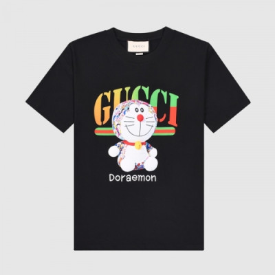 [매장판]Gucci 2021 Mm/Wm Logo Short Sleeved Tshirts - 구찌 2021 남/녀 로고 반팔티 Guc03590x.Size(xs - l).블랙