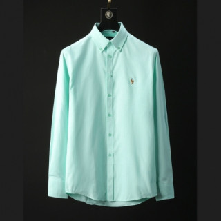 [매장판]Polo 2021 Mens Business Cotton Shirts - 폴로 2021 남성 비지니스 코튼 셔츠 Pol0085x.Size(m - 4xl).민트
