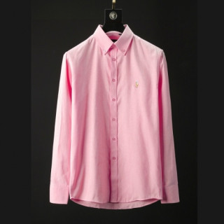 [매장판]Polo 2021 Mens Business Cotton Shirts - 폴로 2021 남성 비지니스 코튼 셔츠 Pol0086x.Size(m - 4xl).핑크