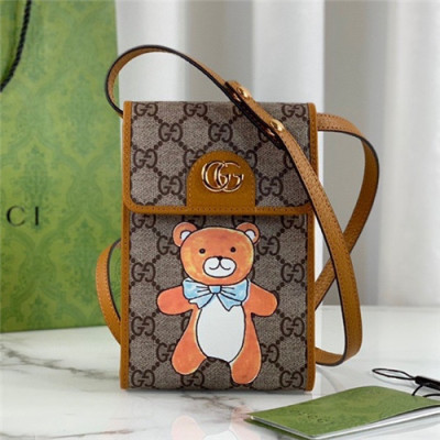 [KAI X GUCCI]Gucci 2021 Mm/Wm Phone Bag,11.5cm - 구찌 X 카이 2021 남여공용 폰백,11.5cm,GUB1283,카멜