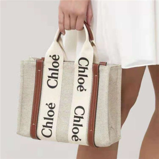 [끌로에]Chloe 2021 Women's Woody Tote Shopperbag,26.5cm - 끌로에 2021 여성용 우디 토트 쇼퍼백,26.5cm,CLB0211,베이지