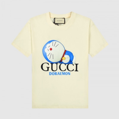 [매장판]Gucci 2021 Mm/Wm Logo Short Sleeved Tshirts - 구찌 2021 남/녀 로고 반팔티 Guc03599x.Size(xs - l).아이보리