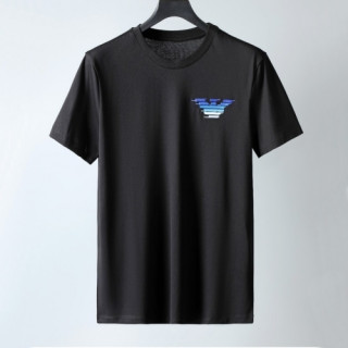 [알마니]Armani 2021 Mens Logo Short Sleeved Tshirts - 알마니 2021 남성 로고 반팔티 Arm0884x.Size(m - 3xl).블랙