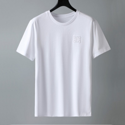 [로에베]Loewe 2021 Mens Smile Short Sleeved Tshirts - 로에베 2021 남성 스마일 반팔티 Loe0414x.Size(m - 3xl).화이트