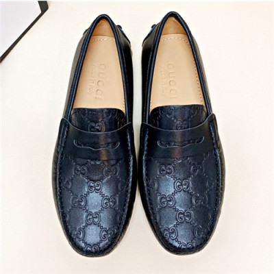 Gucci 2021 Men's Leather Loafer - 구찌 2021 남성용 레더 로퍼,Size(240-270),GUCS1418,블랙