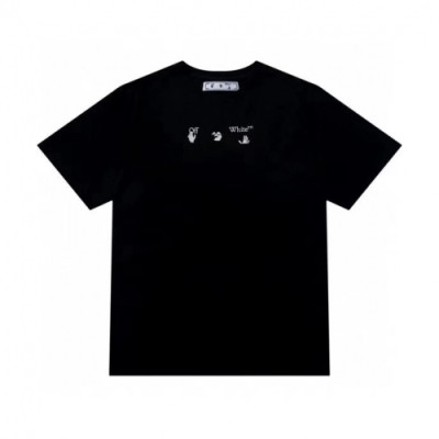 [오프화이트]Off-white 2021 Mm/Wm Printing Logo Crew - neck Cotton Short Sleeved Tshirts - 오프화이트 2021 남/녀 프린팅 로고 코튼 반팔티 Off0714x.Size(s - xl).블랙