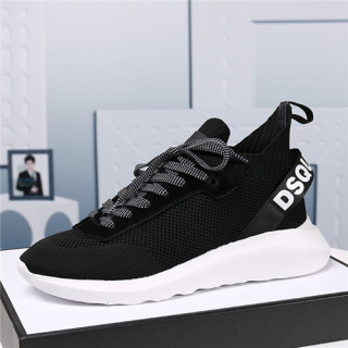 Dsquared2 2021 Men's Flyknit Sneakers - 디스퀘어드2 2021 남성용 플라이니트 스니커즈,Size(240-270),DSQS0041,블랙