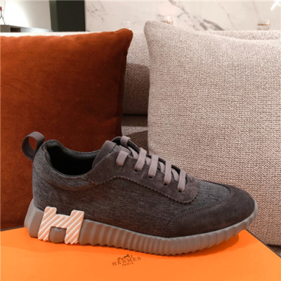 Hermes 2021 Men's Fabric Sneakers - 에르메스 2021 남성용 패브릭 스니커즈,Size(240-270),HERS0427,닥크그레이
