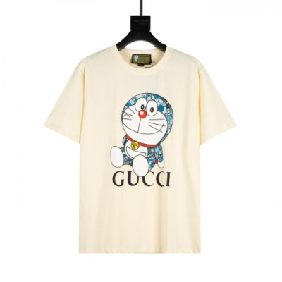 [매장판]Gucci 2021 Mm/Wm Logo Short Sleeved Tshirts - 구찌 2021 남/녀 로고 반팔티 Guc03623x.Size(xs - l).아이보리
