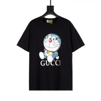 [매장판]Gucci 2021 Mm/Wm Logo Short Sleeved Tshirts - 구찌 2021 남/녀 로고 반팔티 Guc03624x.Size(xs - l).블랙
