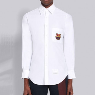 [톰브라운]Thom Browne 2021 Mens Strap Cotton Tshirts - 톰브라운 2021 남성 스트랩 코튼 셔츠 Thom01261x.Size(0 - 4).화이트