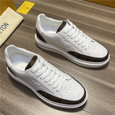 [트랜디]Louis Vuitton 2021 Men's Leathet Sneakers,LOUS1969 - 루이비통 2021 남성용 레더 스니커즈,Size(240-270),화이트