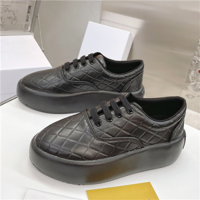[귀여움 뿜뿜]Maison Margiela 2021 Women's Leather Sneakers,MMS0074 - 메종 마르지엘라 2021 여성용 레더 스니커즈,Size(225-250),블랙