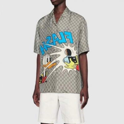 Gucci  Mm/Wm Logo Short Sleeved Tshirts Brown - 구찌 2021 남/녀 로고 반팔티 Guc03639x Size(s - xl) 브라운
