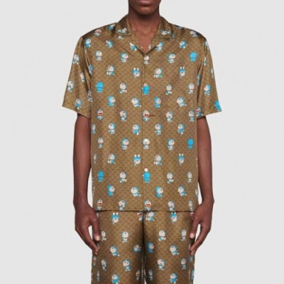 Gucci  Mm/Wm Logo Short Sleeved Tshirts Brown - 구찌 2021 남/녀 로고 반팔티 Guc03640x Size(s - xl) 브라운