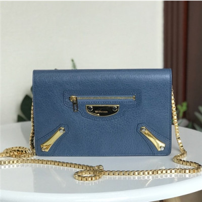 [가격대비 최고!! 시크한 숄더백]Balenciaga 2021 Mini City Shoulder Bag,20.5cm,BGB0639 - 발렌시아가 2021 미니 시티 숄더백,20.5cm,블루