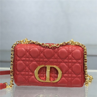 [디올]Dior 2021 Small Caro Bag,Cross Bag,20cm,DIOB0640 - 디올 2021 스몰 카로백/크로스백,20cm,레드