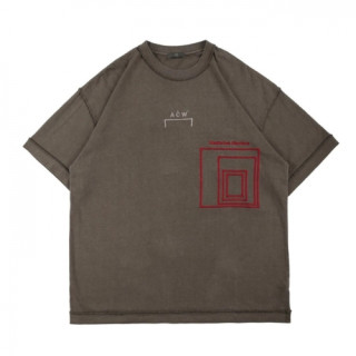 A-cold-wall 2021 Mm/Wm Logo Printing Cotton Short Sleeved Tshirts Khaki - 어콜드월 2021 남자 로고 프린팅 코튼 반팔티 Acw0042x Size(m - xl) 카키