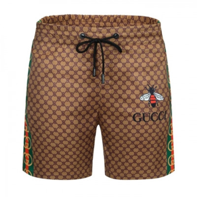 Gucci 2021 Mens Initial Logo Vintage Casual Half Pants Camel - 구찌 2021 남성 이니셜 로고 빈티지 캐쥬얼 반바지 Guc03646x Size(m - 3xl) 카멜