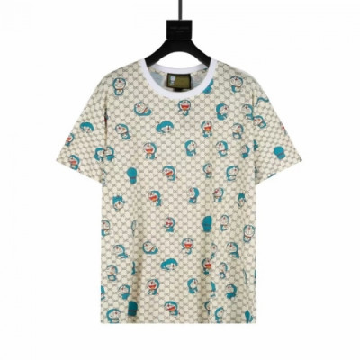 Gucci  Mm/Wm Logo Short Sleeved Tshirts Ivory - 구찌 2021 남/녀 로고 반팔티 Guc03652x Size(xs - l) 아이보리