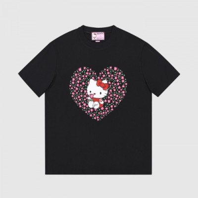 Gucci  Mm/Wm Logo Short Sleeved Tshirts Black - 구찌 2021 남/녀 로고 반팔티 Guc03663x Size(s - l) 블랙