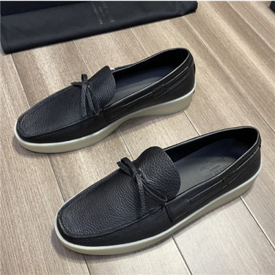 [매장판]Ermenegildo Zegna 2021 Men's Leather Loafer,ZEGS0035 - 에르메넬질도 제냐 2021 남성용 레더 로퍼,Size(240-270),블랙