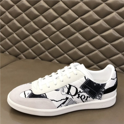 Dior 2021 Men's Leather Sneakers,DIOS0369 - 디올 2021 남성용 레더 스니커즈,Size(240-270),화이트