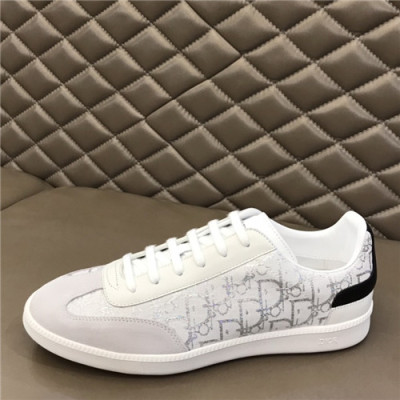 Dior 2021 Men's Leather Sneakers,DIOS0373 - 디올 2021 남성용 레더 스니커즈,Size(240-270),화이트