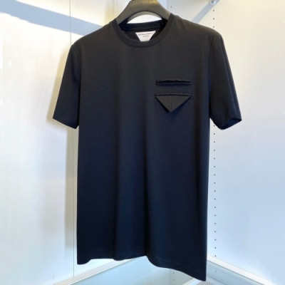 Bottega Veneta  Mens Business Short-sleeved Tshirts Black - 보테가베네타 2021 남성 비지니스 반팔티 Bot0119x Size(m - 3xl) 블랙