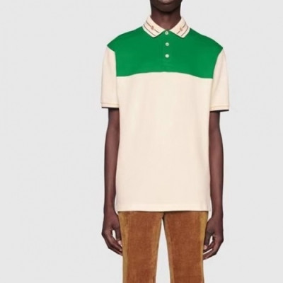 Gucci  Mm/Wm Logo Short Sleeved Tshirts Ivory - 구찌 2021 남/녀 로고 반팔티 Guc03677x Size(xs - xl) 아이보리