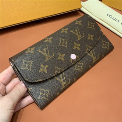 Louis Vuitton 2021 Women's Leather Wallet,19.5cm,LOUW0489 - 루이비통 2021 여성용 레더 장지갑,19.5cm,브라운