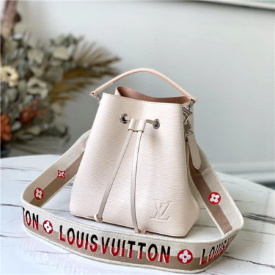 [럭셔리한]Louis vuitton 2021 Neonoe BB Bucket Bag/Shoulder Bag,20cm,M57693,LOUB2328 - 루이비통 2021 네오노에 BB 버킷잭/숄더백,20cm,화이트