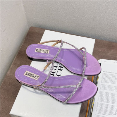 Badgley Mischka 2021 Women's Leather Sandal,BMS0010 - 베즐리미슈카 2021 여성용 레더 샌들,Size(225-250),퍼플