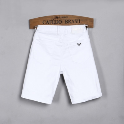 Armani  Mens Casual Denim Half Pants White - 알마니 2021 남성 캐쥬얼 데님 반바지 Arm0891x Size(28 - 38) 화이트