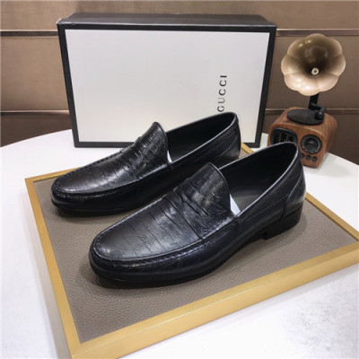 Gucci 2021 Men's Leather Loafer,GUCS1467 - 구찌 2021 남성용 레더 로퍼,Size(240-270),블랙