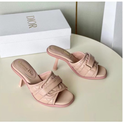 Dior 2023 Women Leather Sandal,DIOS0375 - 디올 2023 여성용 레더 샌들,Size(225-250),베이지