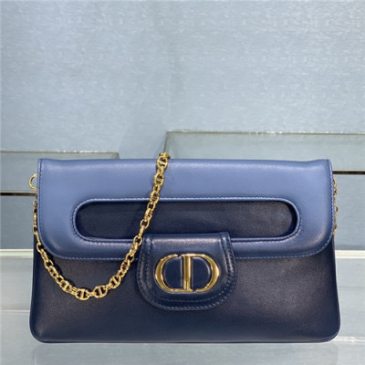 [디올]Dior 2021 Double Bag/Cross Bag,28cm,DIOB0664 - 디올 2021 더블백/크로스 백,28cm,네이비