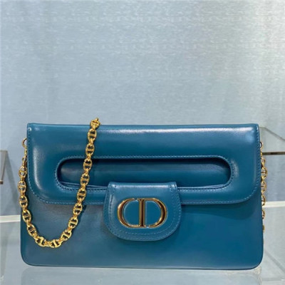 [디올]Dior 2021 Double Bag/Cross Bag,28cm,DIOB0666 - 디올 2021 더블백/크로스 백,28cm,블루
