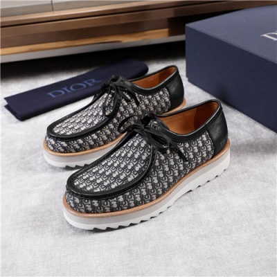 Dior 2021 Men's Leather Derby Shoes,DIOS0380 - 디올 2021 남성용 레더 더비슈즈,Size(240-270),블랙