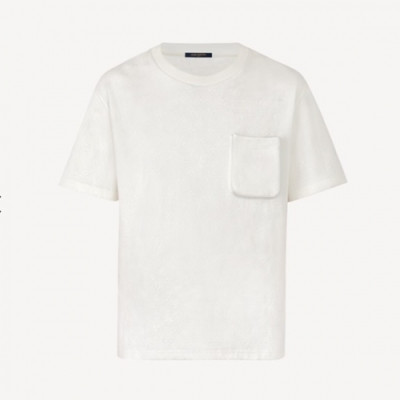 [매장판]Louis vuitton  Mm/Wm Logo Short Sleeved Tshirts White - 루이비통 2021 남/녀 로고 반팔티 Lou02870x Size(xs - xl) 화이트