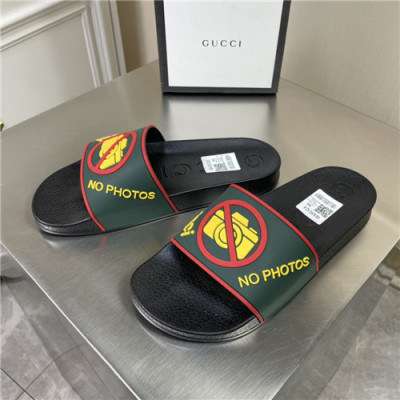 Gucci 2021 Men's TPU Slipper,GUCS1494 - 구찌 2021 남성용 TPU 슬리퍼,Size(240-270),그린