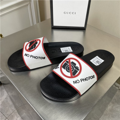 Gucci 2021 Men's TPU Slipper,GUCS1496 - 구찌 2021 남성용 TPU 슬리퍼,Size(240-270),화이트